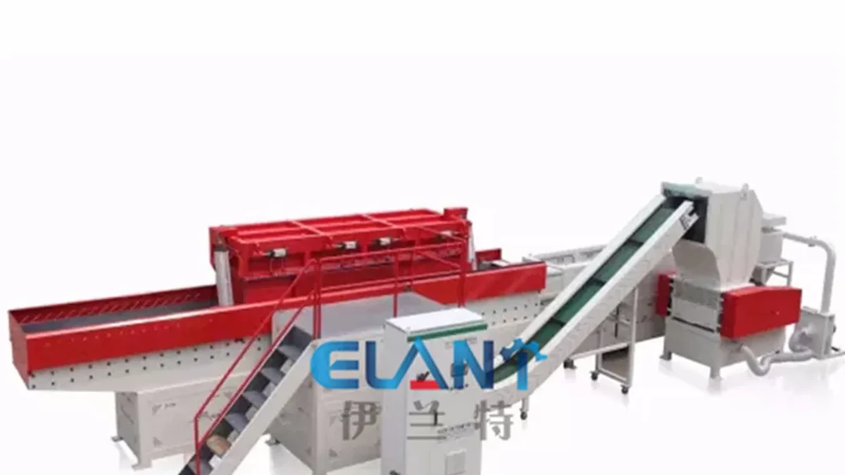 How to Choose an Industrial Plastic Shredder That Fits Your Operation | Elant Machinery double-shaft industrial plastic shredder machine