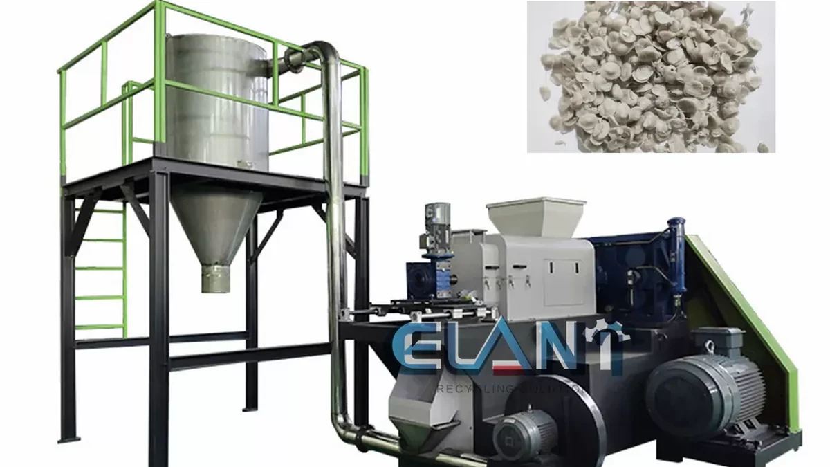Plastic Granulator Machine: Process, Types & Selection Guide | Elant Machinery beside-the-press plastic granulator machine